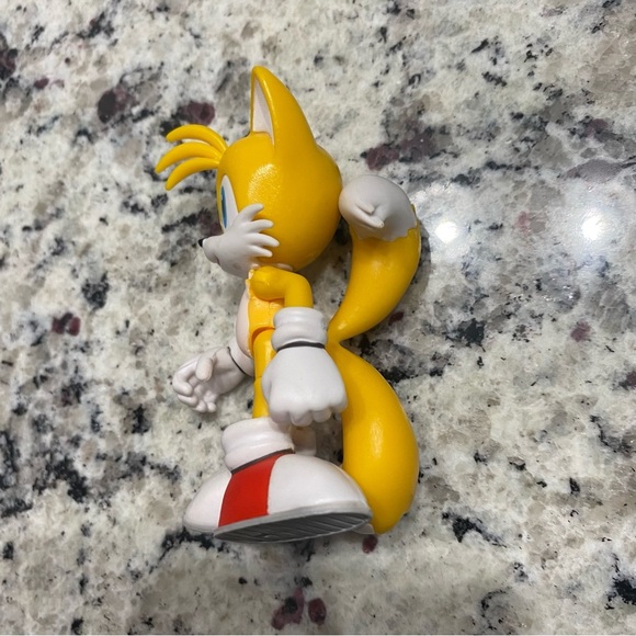 Jakks Modern Tails 3.5" Super Poser Articulated Jointed Sonic The Hedgehog Sega - Picture 5 of 8